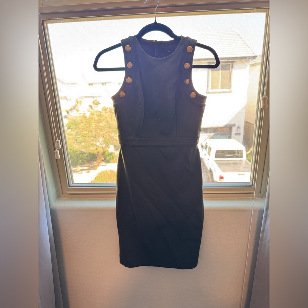 Never Before Worn: White House Black Market Dark Green Sheath Mini Dress